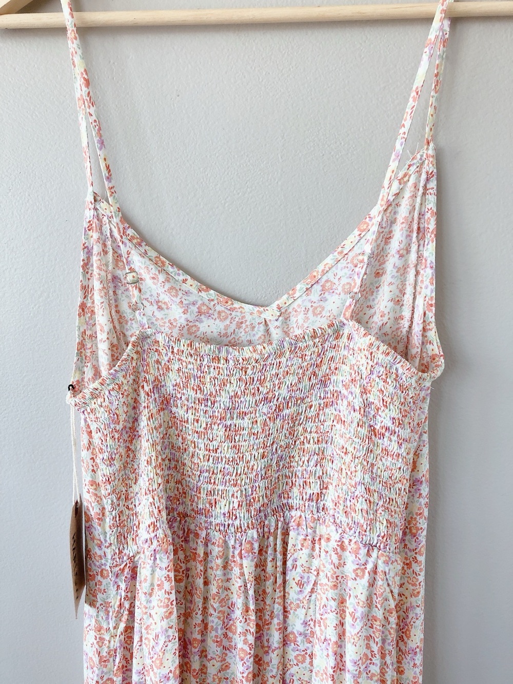 Harlow floral midi dress XL pink lightweight summer dress - Picture 8 of 13